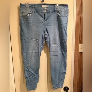 Torrid Light Blue Skinny Jeans